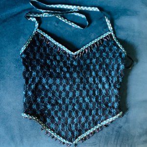 Betsey Johnson vintage 2000's Halter top